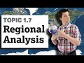 Defining Regions Through Geographic Characteristics