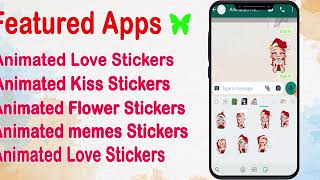 Animated Stickers for Whatsapp WAStickerApp 🥰 😎 screenshot 1