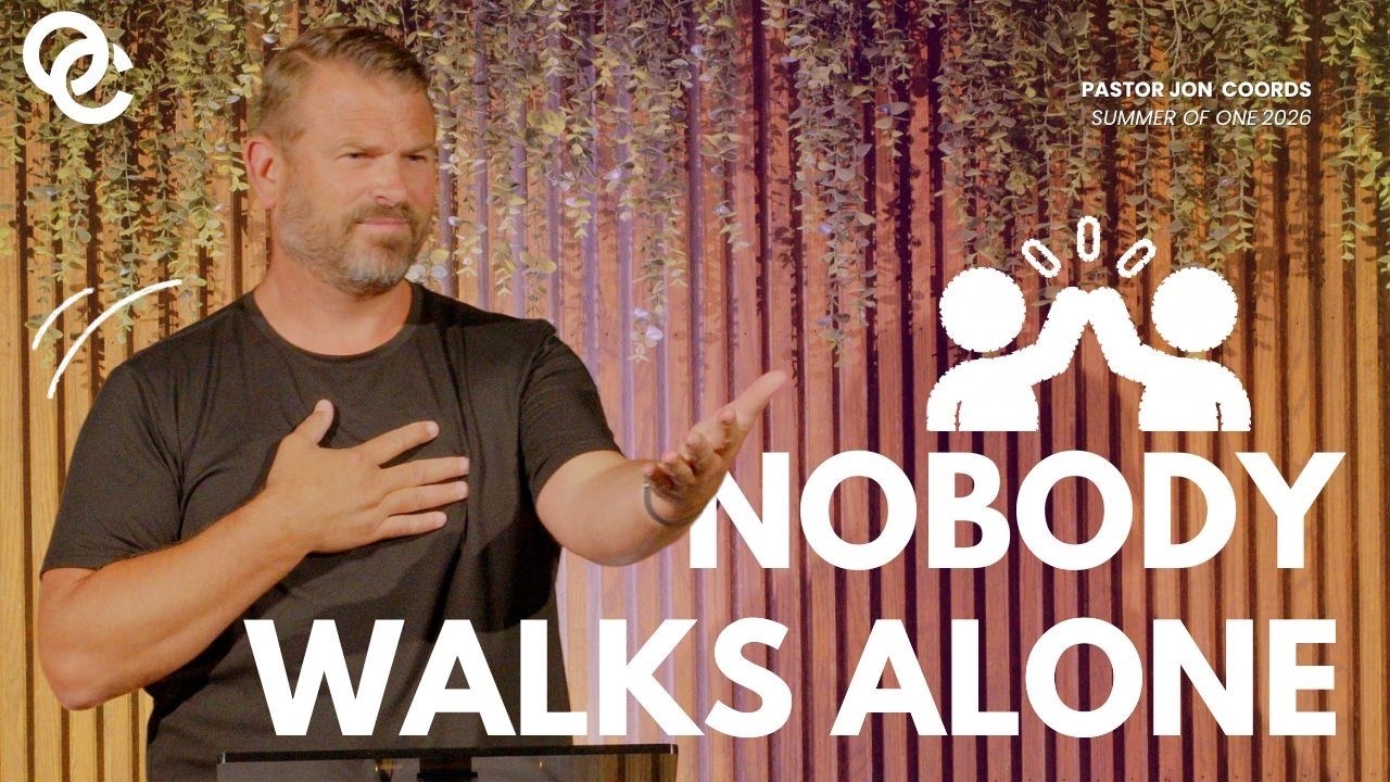 Nobody Walks Alone | The Church We Were Meant to Be