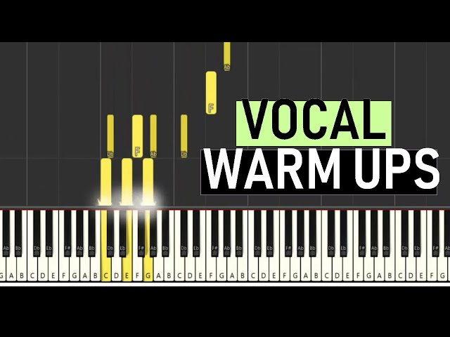 ♬ VOCAL WARM UPS #4 MAJOR - UP/DOWN (3 Octaves) - By Soulphonic class=