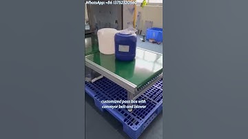 Pass box for cleanroom | Pass box manufacturer | pass box in pharma #factory #cleanroom #passbox