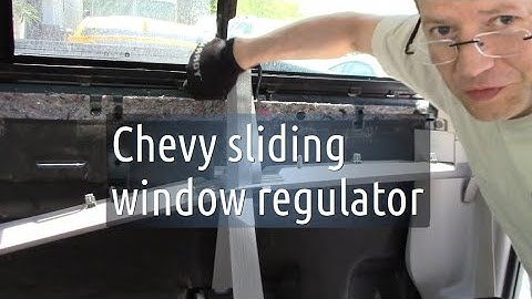 2008 chevy silverado rear sliding window not working