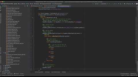 Popup menu in activity.  Menú emergente en actividad.