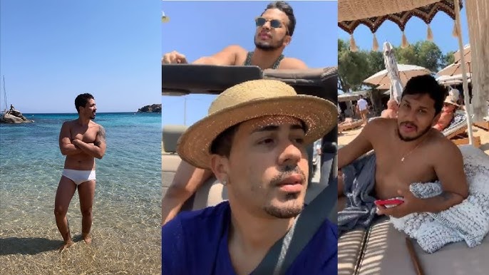 Carlinhos Maia e Lucas Guimarães Vão à Praia Na Grécia - YouTube