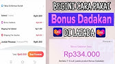 Cara Menggunakan Bonus Dadakan Saat Belanja Di Lazada Terbaru 2021 Youtube