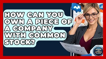 How Can You Own A Piece Of A Company With Common Stock? - Stock and Options Playbook