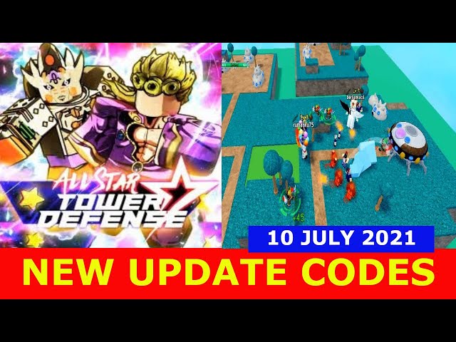 ALL ALL STAR TOWER DEFENSE CODES! (June 2021)