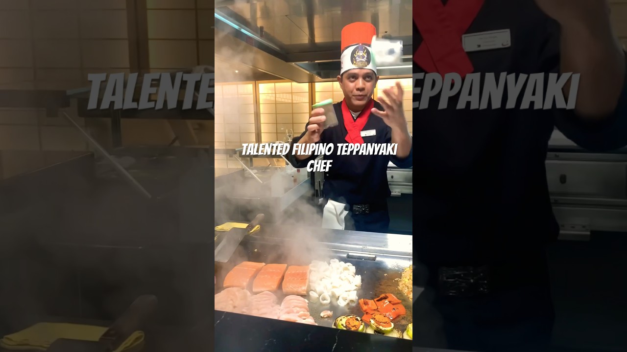 Talented Filipino Teppanyaki Chef