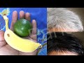 Only 1 weeks white hair turn black naturally only with banana | Medicine at home