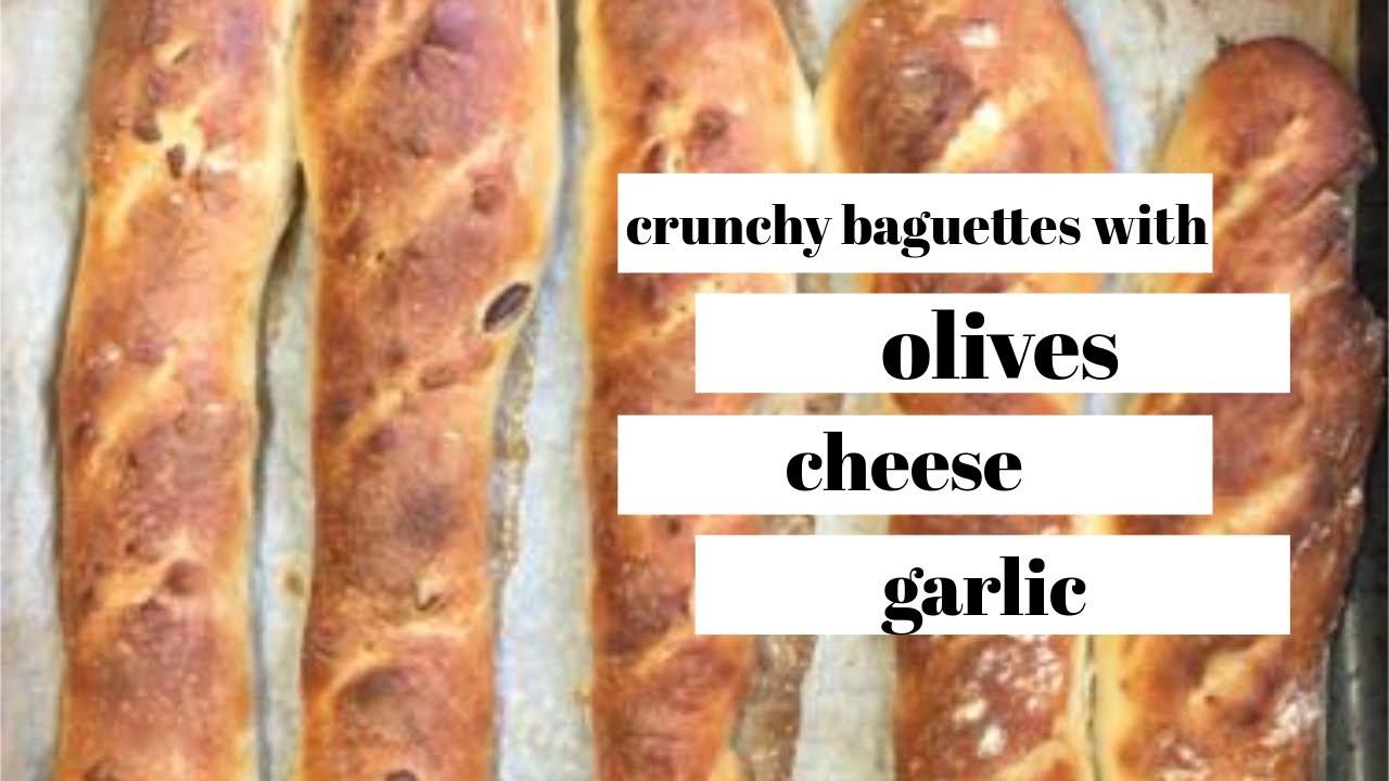 3 baguette variations/ Fluffy and crispy - YouTube