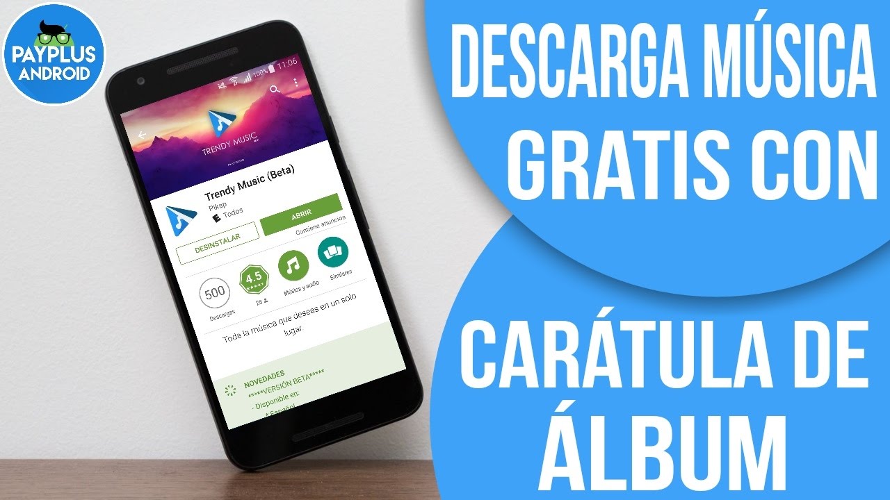 La mejor app para DESCARGAR MÚSICA GRATIS en tu ANDROID 