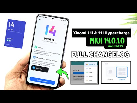 Xioami 11i & Mi 11i Hypercharge MIUI 14.0.1.0 Android 13 Update Full Changelog | Xiaomi 11i MIUI 14