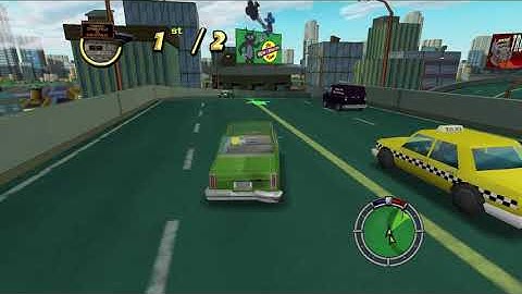 The Simpsons Hit & Run Level 2 Mission 4 Bart 