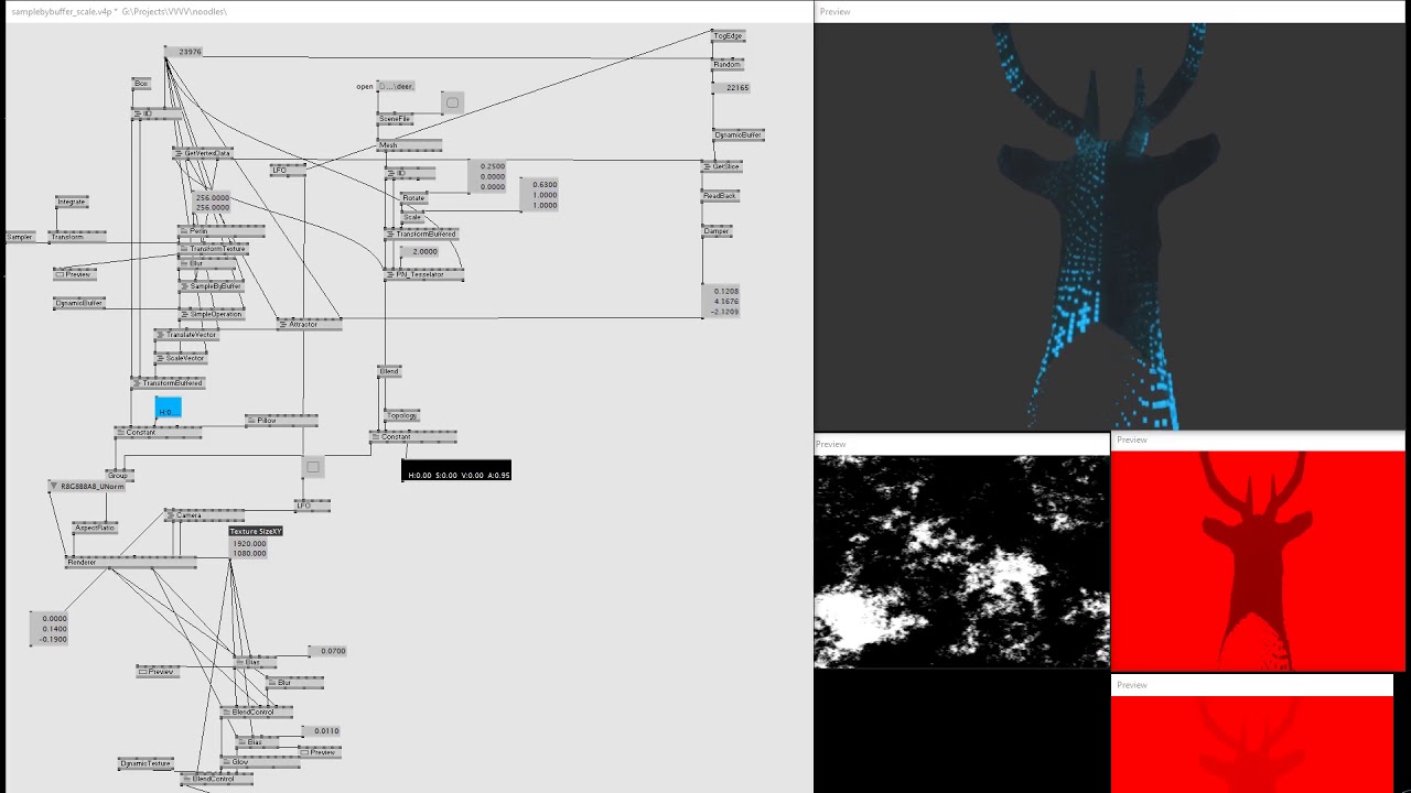 vvvv - instance noodles - demo