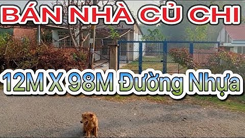 Bán nhà Củ Chi 1173m đường nhựa giá bình dân dễ mua( Đã bán)