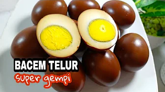 CARA MEMBUAT TELUR BACEM COKLAT HEMAT GAS CARA MEMBUAT TELUR BACEM COKLAT HEMAT GAS