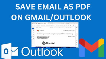 Convert Outlook/Gmail Email to PDF | Save an Email as a PDF