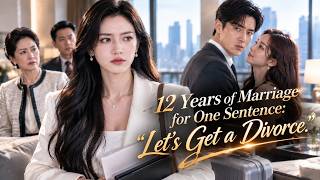 【Full】After 12 years of marriage, her husband cheats and forces her to divorce him!💖#ai #drama