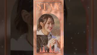 chuu singing stay by blackpink [with Instrumental]