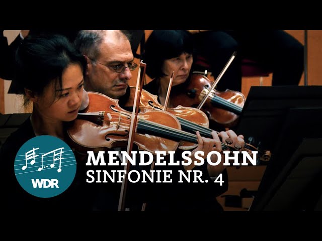 Mendelssohn - Symphonie n°4 "Italienne": finale : Orch Philh Israël / L.Bernstein