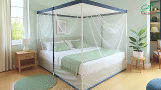 "Install Turtlegrip Mosquito Net for Bed with Stand in Minutes – DIY Guide"