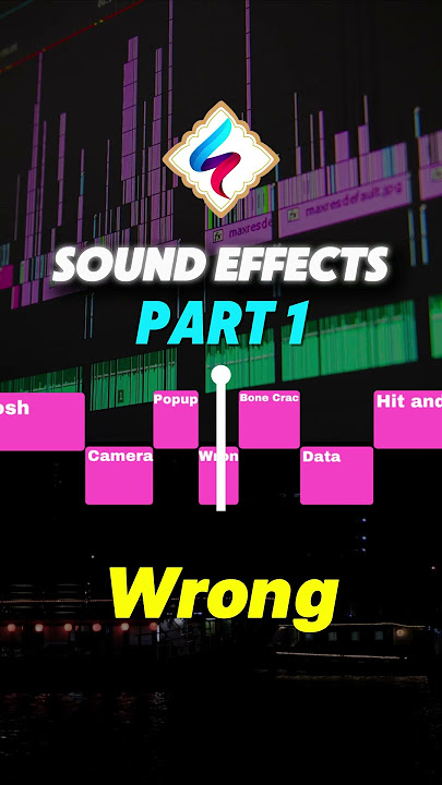 Sound effects for video editing - no copyright