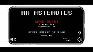 AR Asteroids - new iOS AR Game screenshot 5