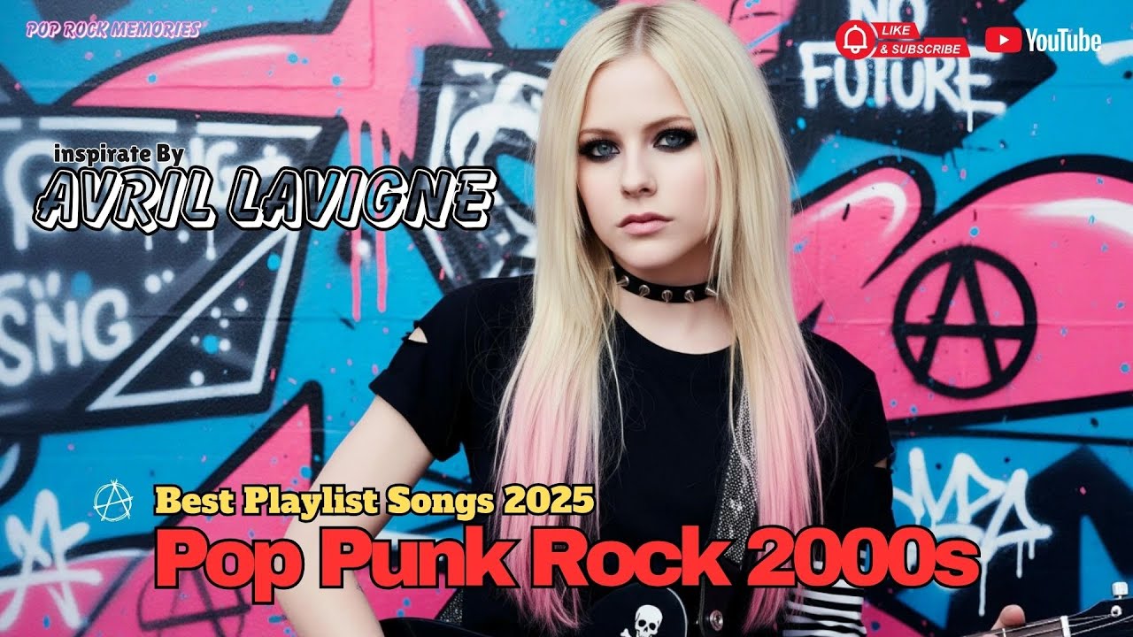 Emotional Pop Rock punk Girl Journey 2025 inspired by Avril Lavigne