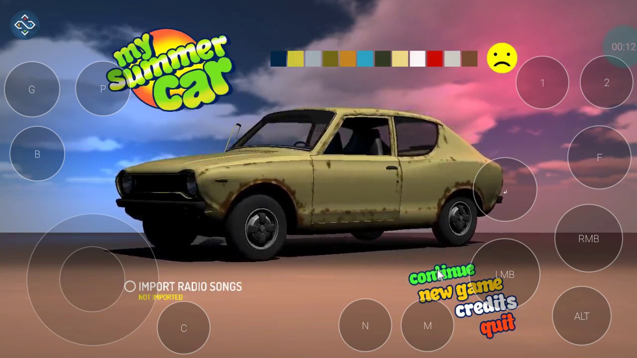 JOGUEI MY SUMMER CAR NO ANDROID !! 