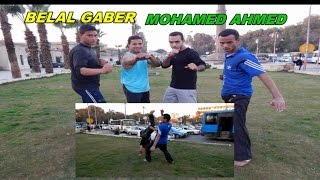 التدريب علي القتال السينمائي نسر الكونغ فو وفريقه Capoeira fight scene2016