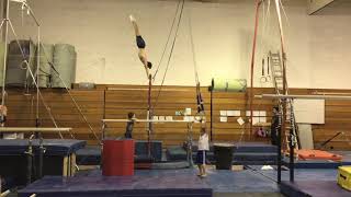 High bar first half