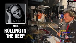 Adele - Rolling in the Deep | Drum Cover on Hollywood Blvd