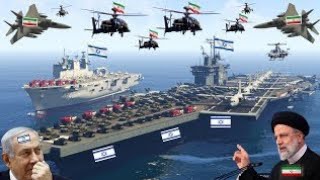 Israeli Military Base of Jerusalem Badly Destroyed by Irani Fighter Jets & Tanks- GTA 5