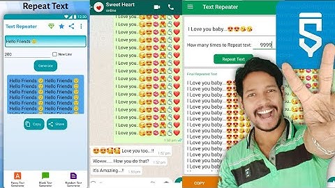 text multi time repeat text repeating project sketchware pro #AndroidAppdeveloper #sketchware