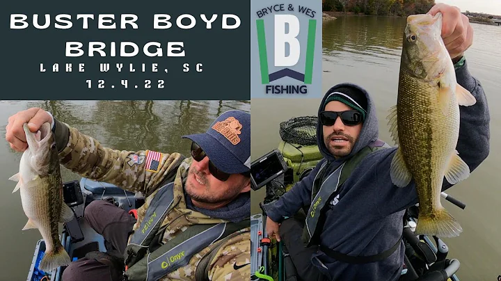 BUSTER BOYD BRIDGE BASS FISHING!!! Lake Wylie SC 1...
