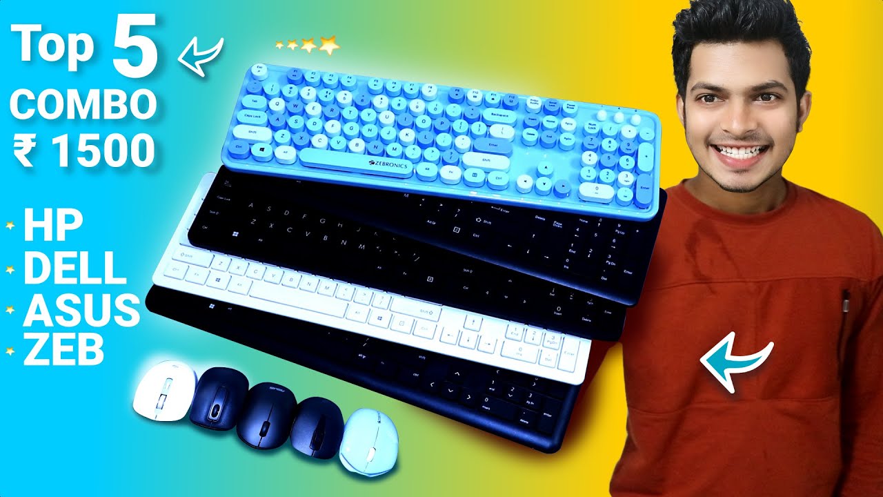 best wireless keyboard and mouse under 1500 zeb companion 300,500,dell