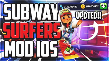 How To MOD SUBWAY SURFERS For IOS & Android! (Unlimted Coins/Key + Unlock All CHARACTERS!)