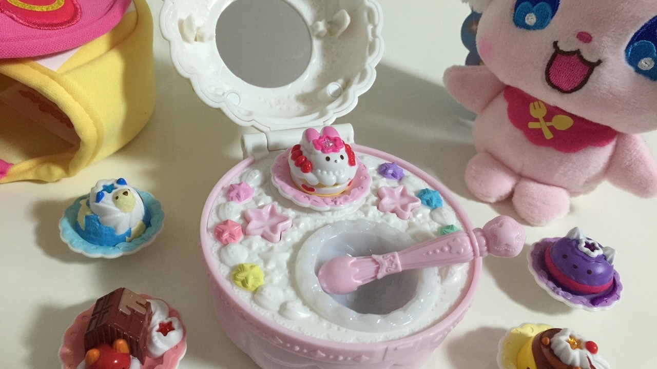 アニマル スイーツ レッツ ラ まぜまぜ キラキラプリキュアアラモード まぜまぜ変身 スイーツパクトdx Youtube