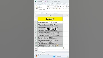 🔥Smart use of Find and Replace in Excel | #replacement #exceltips
