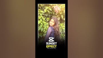 How I Create Sunset Effects in Capcut Tutorial 🤯🔥 #capcut #edit #tutorial