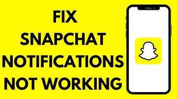 How to FIX Snapchat Notifications Not Working 2024
