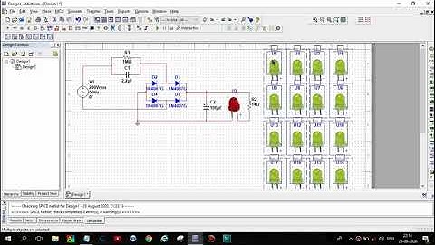 How to design LED circuit using multisim(VIDEO-5)