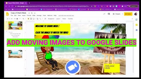 Add Moving Images to Google Slides