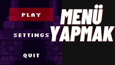 Unity Dersleri | Sahne Yaratmak | Ana Menü Yapmak (Tasarım Kısmı) | Bölüm 9