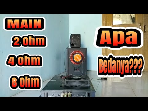 Video: Bolehkah anda mencampurkan pembesar suara 8ohm dengan 4ohm?