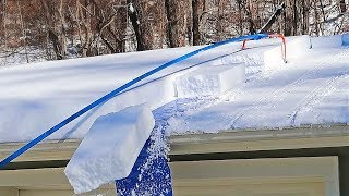 Removing Snow Off Roof