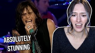 Aerosmith - I Don't Want To Miss A Thing (Live) I Singer Reacts I