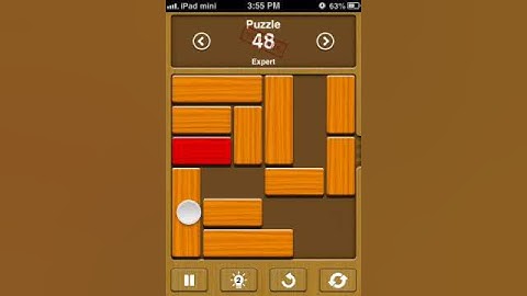 unblock me solutions expert level 48