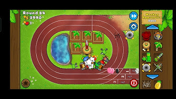 Speedrun Sprint Track (Impoppable) Gameplay Bloons TD 5 Guide