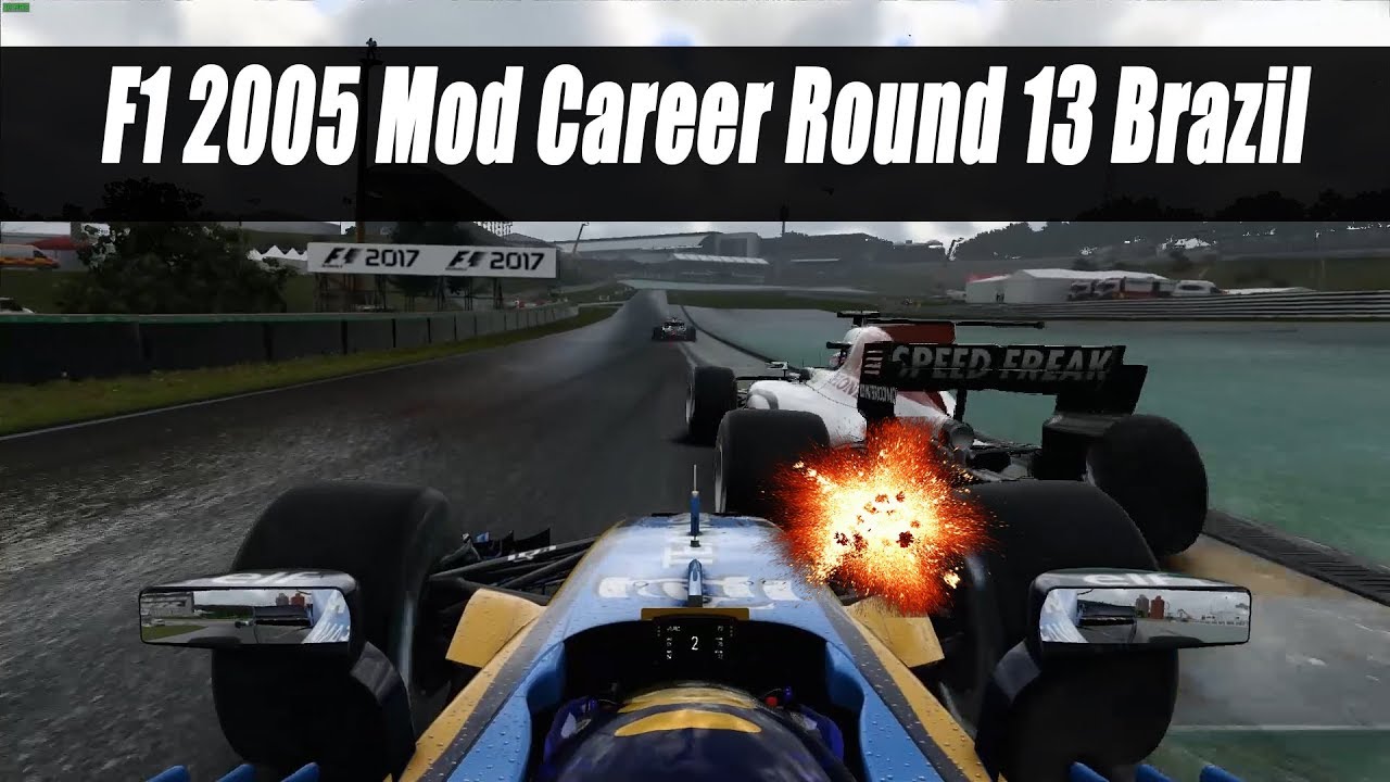 Hunted Down F1 05 Red Bull Mod Career Round 13 Brazil Youtube